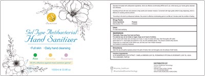 1000 mL Label (Label 6)